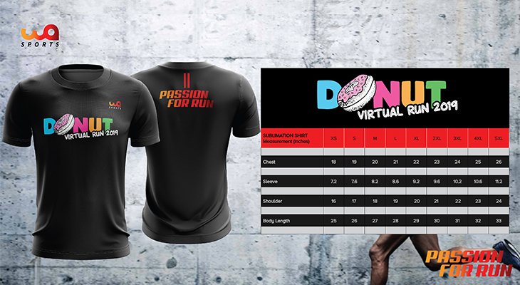 Donut Race Tee -  (Free shipping fee)