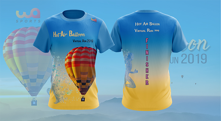 Hot Air Balloon Race Tee -(Free shipping fee)